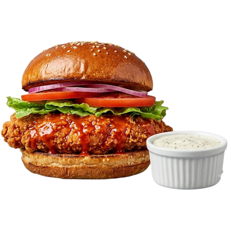 Buffalo Chicken Burger